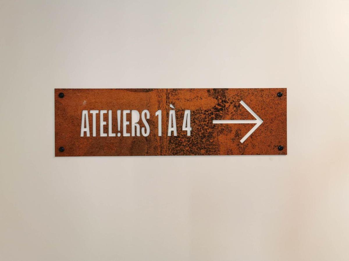 Hotel Aux Ateliers Miserey-Salines Exterior foto